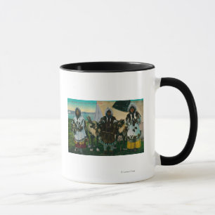 Caneca Três belezas e trenós Eskimo ReindeerState
