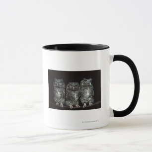 Caneca três corujas