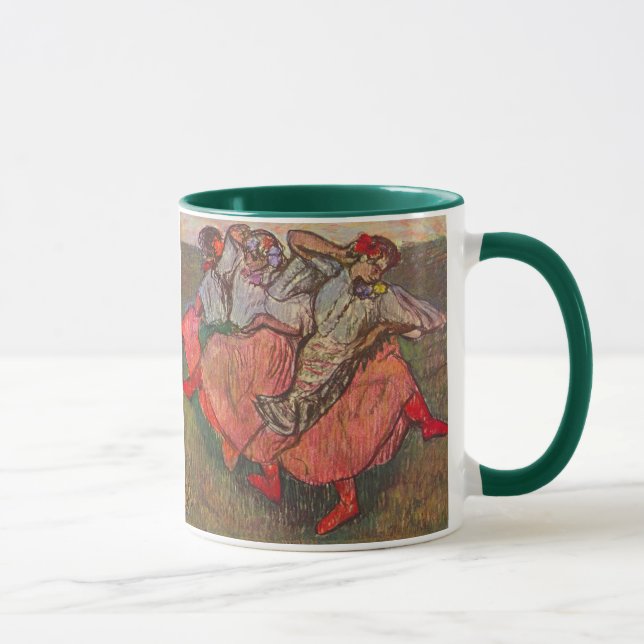 Caneca Três Dançarinas Russas por Edgar Degas (Direita)