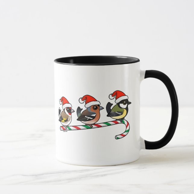 Caneca Três Finches de Natal (UE) (Direita)
