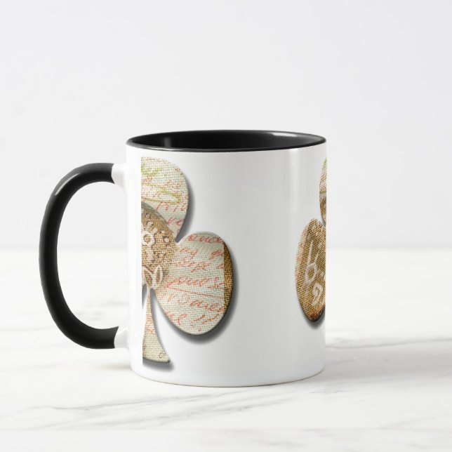 Caneca trevo canvas (Esquerda)
