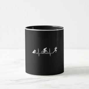 Caneca Triathlon - Triathlon Heartbeat