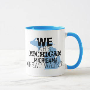 Caneca Tribal Michigan Michigama Excelente Watts Up North
