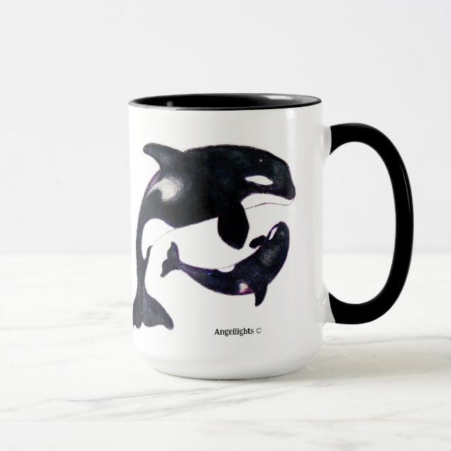 Caneca Tribal Orca (Direita)