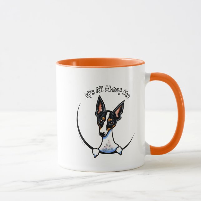 Caneca Tricolor Rat Terrier IAAM (Direita)