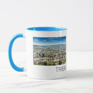 Caneca Trier Cityscape Panorama Moselle Alemanha Souvenir