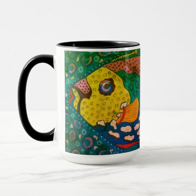 Caneca Trigger Fish Mug (Esquerda)
