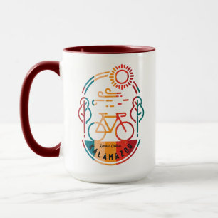Caneca Trilha de Bike do Kalamazoo
