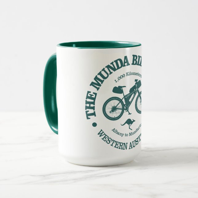 Caneca Trilha Munda Biddi (ciclismo) (Frente Esquerda)