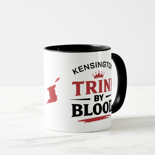 Caneca TRINI de SANGUE BRANCO (Frente Esquerda)