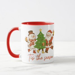 Caneca Trio de Natal Fofo – É Época de Natal