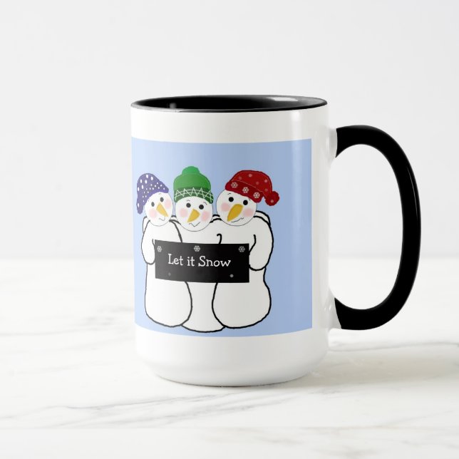 Caneca Trio de Neves com Sinal de Neve (Direita)