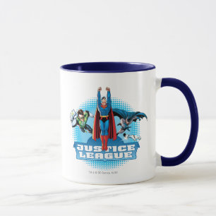 Caneca Trio de Poder da Liga da Justiça