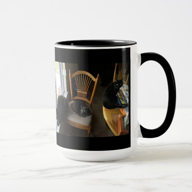 Caneca Trio na janela (Direita)