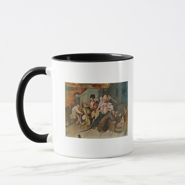 Caneca Triptych da tentação de St Anthony (Esquerda)