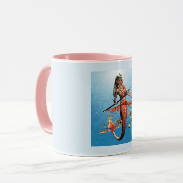Caneca Tritons Sereia Filha (Frente Esquerda)