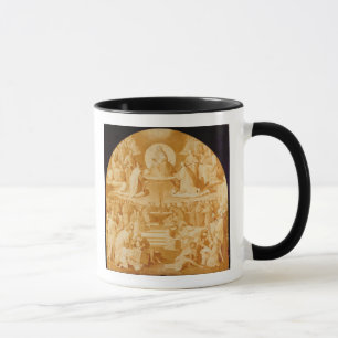 Caneca Triumph da religião nas artes, antes de 1840