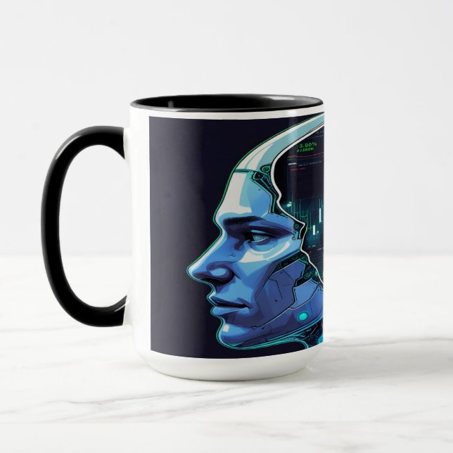 Caneca Trocando Mug de Energia do Café da Mente - Combust (Esquerda)