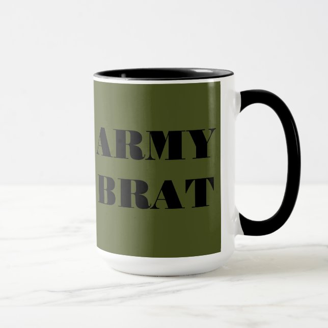 Caneca Trog Army Brat (Direita)