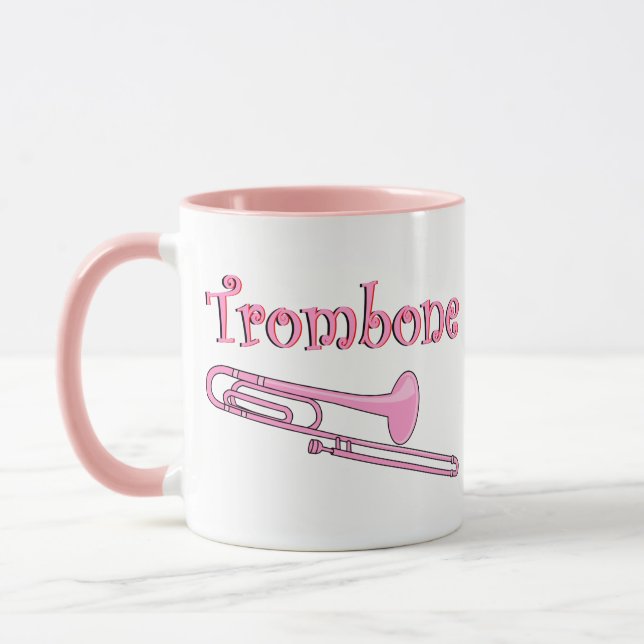 Caneca Trombone rosa (Esquerda)