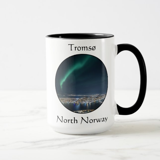 Caneca Tromso das luzes do norte (Direita)