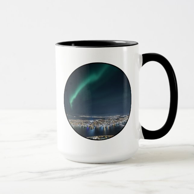 Caneca Tromso das luzes do norte (Direita)