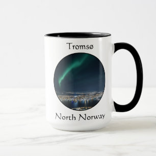 Caneca Tromso das luzes Nortes