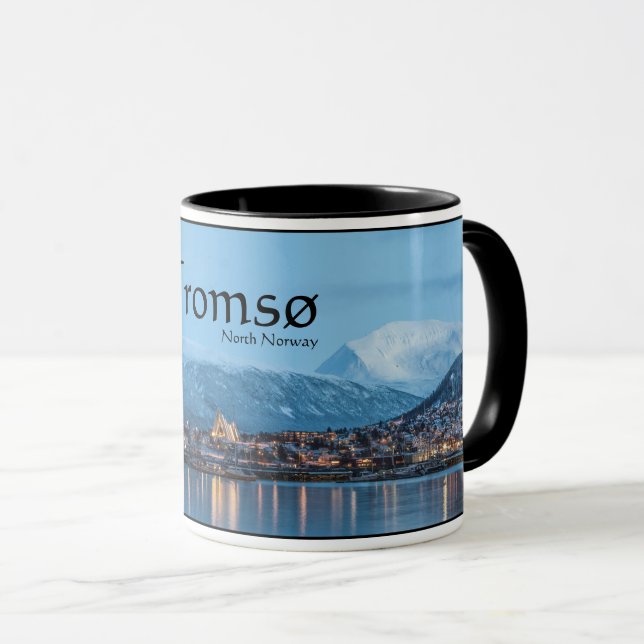 Caneca Tromso Norway Mug (Frente Esquerda)