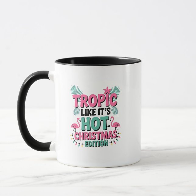 Caneca Tropic Like It's Hot: Edição de Natal (Esquerda)