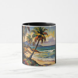 Caneca Tropical Beach Mug
