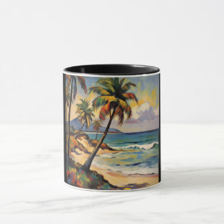 Caneca Tropical Beach Mug