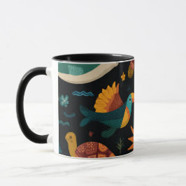 Caneca Tropical Friends Combo Mug Gift
