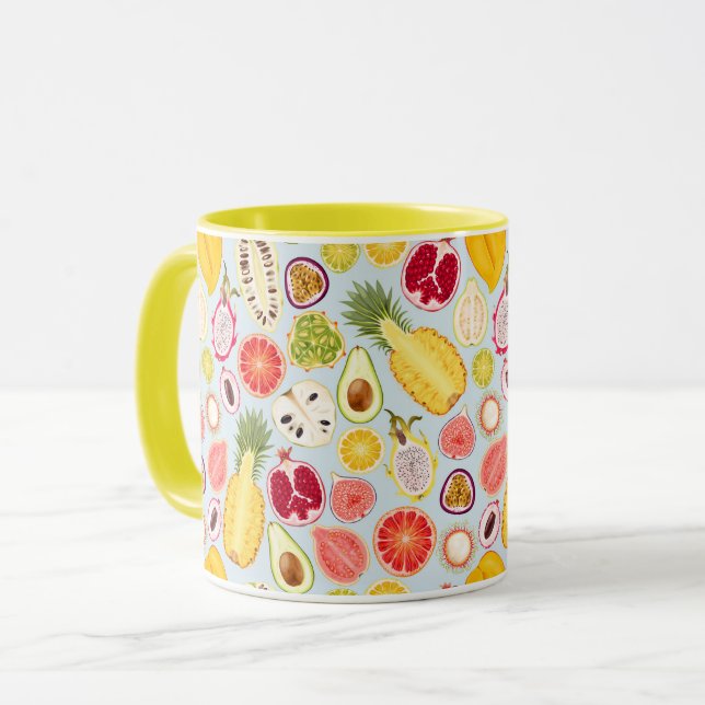 Caneca Tropical Fruit Mug (Frente Esquerda)