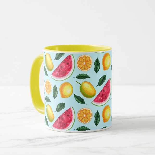 Caneca Tropical Fruit Mug (Frente Esquerda)