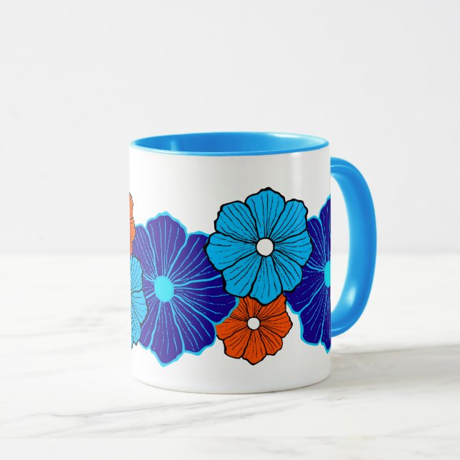 Caneca Tropical Hawaii Mug (Frente Esquerda)