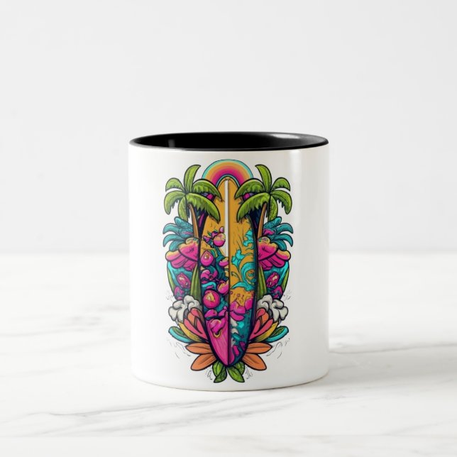 caneca tropical surfboard (Centro)