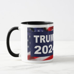 Caneca Trump 2024 American Flag