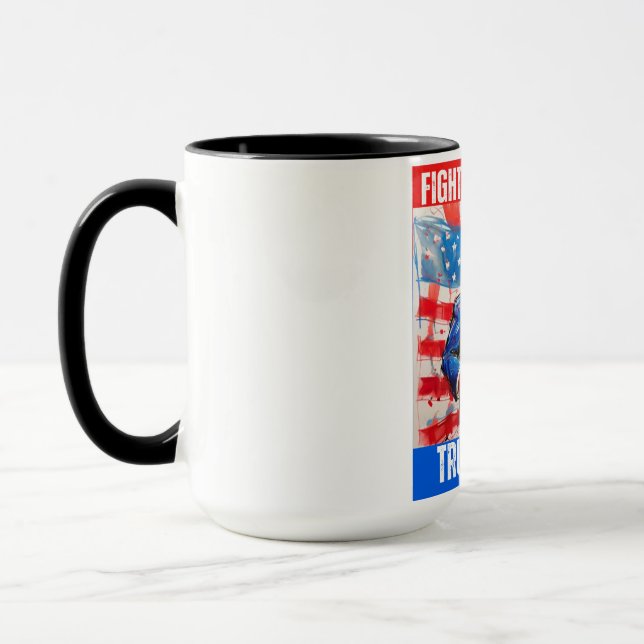 CANECA TRUMP 2024 LUTA CONTRA A LUTA (Esquerda)