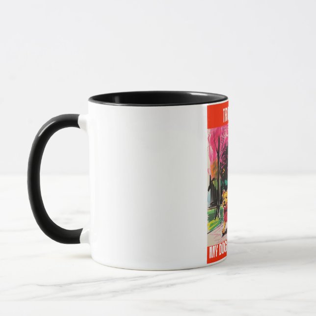 CANECA TRUMP 2024 MEU CACHORRO FOI TOMADO (Esquerda)