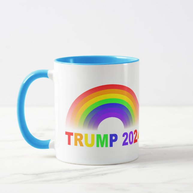 Caneca Trump 2024 Rainbow (Esquerda)