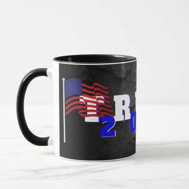Caneca Trump 2028 em Black Rock (Esquerda)