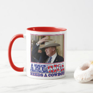 CANECA TRUMP-AMÉRICA-COWBOY