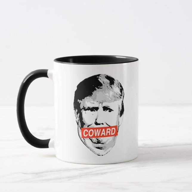 Caneca Trump covarde (Esquerda)