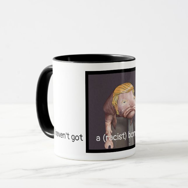 Caneca Trump é sem ossos (Frente Esquerda)