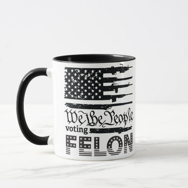 Caneca Trump Felon Mug (Esquerda)