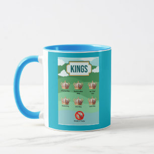 Caneca Trump não é um rei