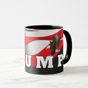 Caneca Trump Text Com Águia Cálida