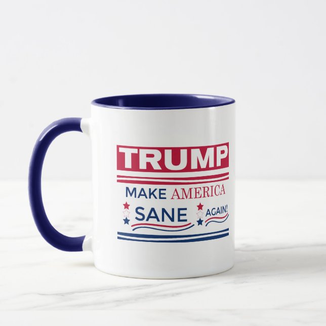 Caneca Trump Torna a América Sane Novamente (Esquerda)