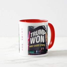 CANECA TRUMP WON IN EVERY STATE MUG