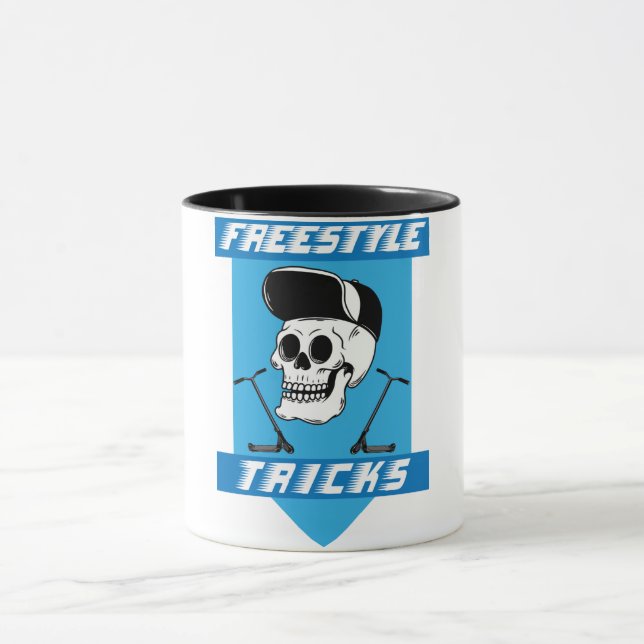 Caneca Truques de Cavaleiro Sem Patinete Stunt (Centro)